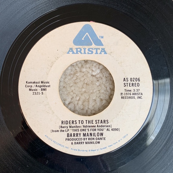 3 Vintage Barry Manilow 7” Vinyl Records - Picture 4 of 15